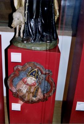  Taxandriamuseum, kleine zolder, religieuze kunst, maart 2002.
