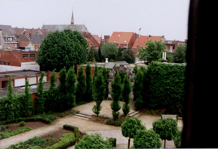 Taxandriamuseum, "Huis metten Thoren", tuin.
