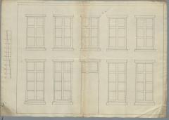 Baeyens, Patersstraat , Wijk 1 nr. 181, 4 nieuwe ramen plaatsen en gevel gelijk maken, 27/5/1826