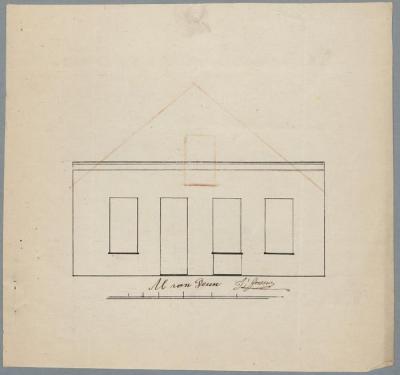 Van Deun Alexandre, Patersstraat , Sectie 1 nr. 362, veranderingswerken aan woning, 11/2/1865