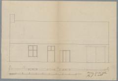 De Vocht Martinus Joseph, Patersstraat (einde straat), veranderingen woning(staldeuren, verschuiven deur, plaatsen bakoven), 19/2/1853