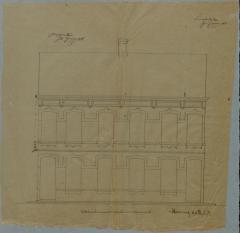 Gervais-Sak , Steenweg van Turnhout naar Hoogstraten, bouwen 2 huizen, 11/3/1873
