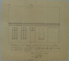 Brosens J.P., Steenweg van Turnhout op Hoogstraten, Wijk P , bouwen huizing, 6/2/1873