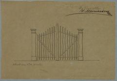 Echo de la Campine, Steenweg van Turnhout op Hoogstraten, parceel nr. [P] nr. 51b, verplaatsen houten hekken, 14/3/1873