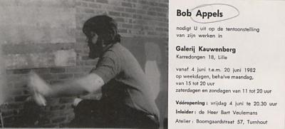Bob Appels, kunstenaar