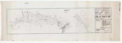 "Wijziging tracé ringlaan en gordel", plattegrond opgemaakt door J. Ritzen
