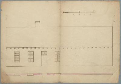 Janssen, Aan de Warande, bouwen muur, 7/6/1852
