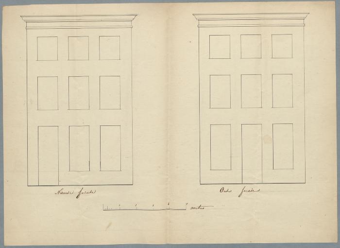 Timmermans J. (weduwe), Grote Markt, Wijk 3 nr. 460, deur vervangen door raam, 6/12/1849