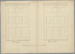 Timmermans J. (weduwe), Grote Markt, Wijk 3 nr. 460, deur vervangen door raam, 6/12/1849