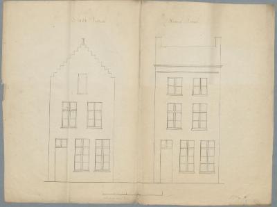 Liebrechts (de gemeenteontvanger), Grote Markt, Wijk 4 nr. 561, gevelverandering, 4/9/1854