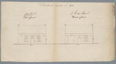 van Reusel Jean Charles, Baan van Turnhout naar Tilburg, Sectie 1 nr. 401, plaatsen grote poort in woning, 7/10/1852