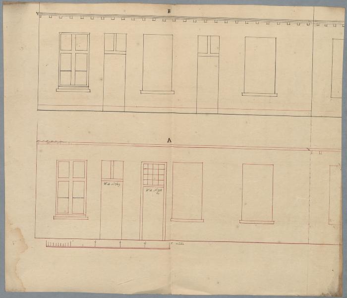 Volders-Thyssen Ch., Wijk 4 nrs. 268bis en 269, gevelveranderingen ( ramen en deuren), 15/5/1865