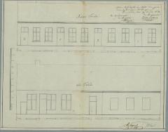 Nuyens A., naast poortje van Eppelaer, veranderingen aan huizingen, 2[7]/3/1841