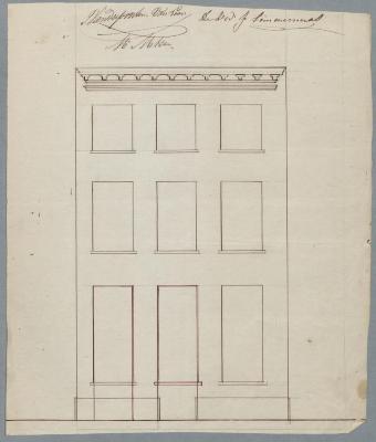Timmermans J. (weduwe), Grote Markt, Sectie 3 nr. 503, gevelveranderingen (verplaatsen deur en raam), 23/10/1861