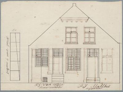 Mathé P. [], Patersstraat , Wijk 1 nr. 425 en 426, veranderingen aan huizing, 1/10/1872