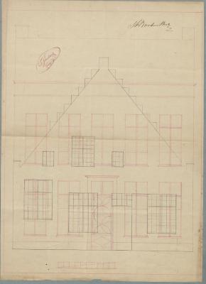 Roosenthaler, Otterstraat , Sectie 2 nr. 126, vernieuwen gevel woning, 16/9/1850