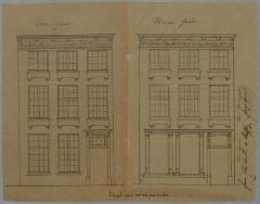 Van Ballaer de Ch[offoy], Grote Markt, Wijk 4 nr. 502, verandering aan huizing, 17/11/1863