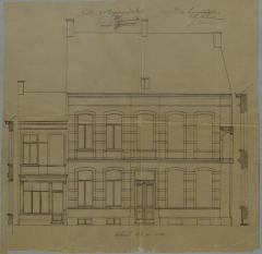 
Boone J en H. (juffrouwen), Otterstraat , nr. 58, bouwen 2 huizingen, 29/3/1894