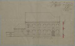 Wittens, Deschamps, Loos, Van Swartenbroeck, Draaiboom , klooster (Religieuse Arme Klaeren) bouwen klooster, 25/3/1882