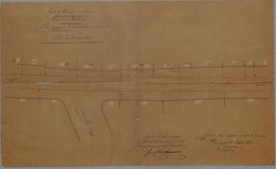 Van Bladel Joseph, Gasthuisstraat - tegen steenweg van de staat van Turnhout naar Antwerpen, Wijk 3 nrs. 379-380 kadaster Wijk T nrs. 286b en 286bis, bouwen 2 woningen, 24/3/1881