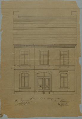 Dejongh Joseph, Warandestraat , Wijk 4 nr. 806, bouwen huizing, 26/6/1877
