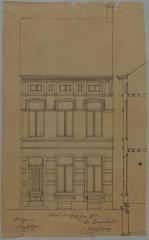 Faes Joseph, Leopoldstraat , bouwen huizing, 19/7/1879
