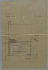 Van Dooren P., Baan van Turnhout naar Hoogstraten, bouwen huis, 18/7/1895