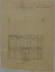 Poupaert-Kuylaerts, Steenweg van de staat van Turnhout op Antwerpen, Wijk P nrs. 125b en 127, bouwen huizing, 2/7/1872