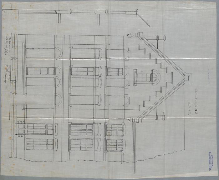 Stockmans F., sectie Q nr. 498b (deel) 502a en 503,bouwen klooster, 24/2/1899