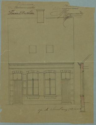 Devolder Florant, Kruishuis, bouwen 2 werkmanswoningen, 6/10/1894