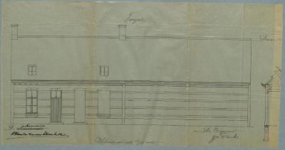 Dierckx Joseph, Staatssteenweg van Turnhout naar Diest te Severdonck, bouwen 2 huizen met schuur, 19/7/1894