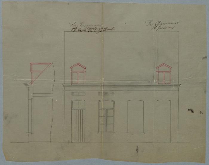 Crols-Van Gael Jan, Tien geboden, plaatsen 2 dakvensters in huizing, 5/9/1885