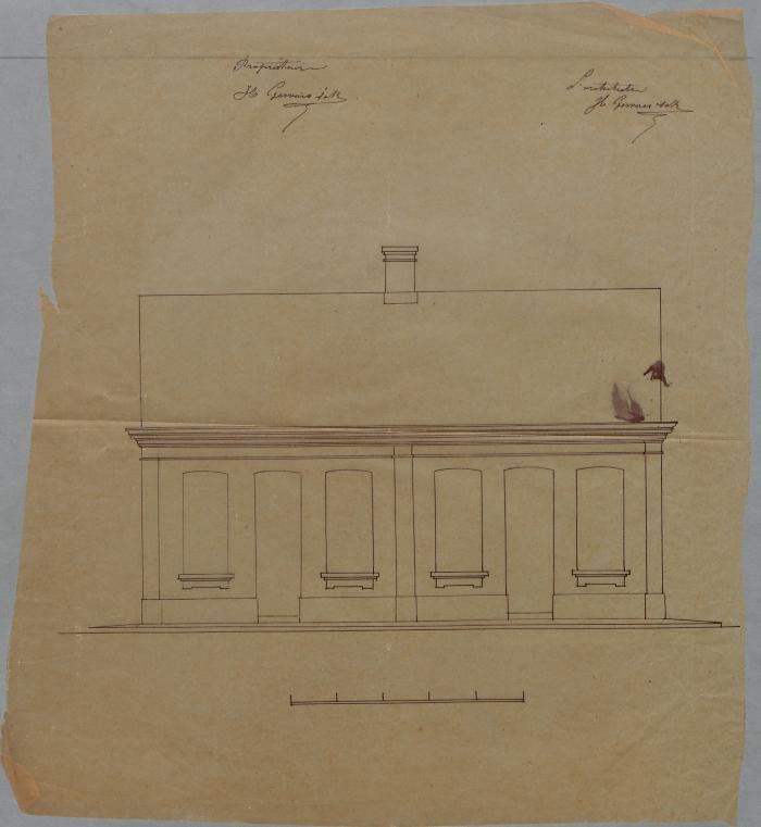H. Gervais-Sak, Laguitstraat, bouwen van 2 woningen, 6/2/1873