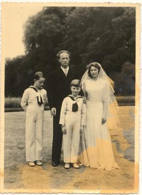 Koning Leopold III / Foto / Familiefoto met kinderen