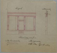 Van Eyck-Bax A., Staatsbaan van Turnhout naar Tilburg wijk Q nr. 202b, maken 2 winkelramen met deur, 10/9/1901