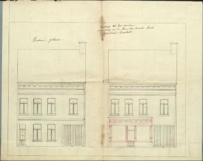 Van Meessche-Smets R., Otterstraat nr. 41 Provinciale baan van Turnhout naar Mol, plaatsen 2 vensters in huizing, 4/4/1902