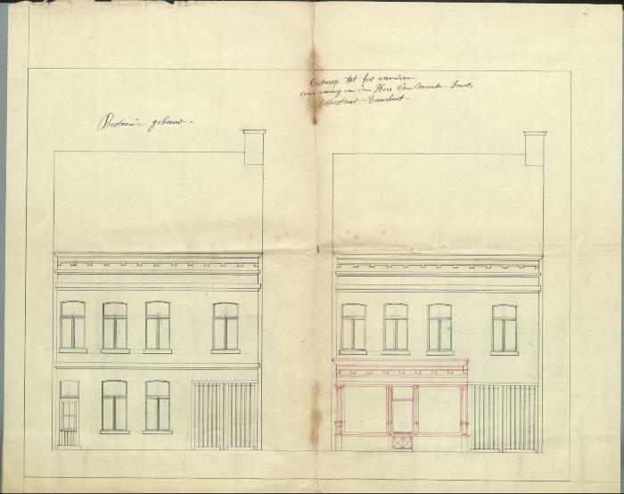 Van Meessche-Smets R., Otterstraat nr. 41 Provinciale baan van Turnhout naar Mol, plaatsen 2 vensters in huizing, 4/4/1902