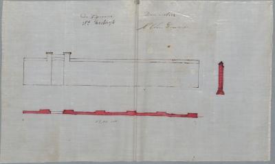 Hoskens (weduwe), Nieuwstad, bouwen afsluitingsmuur, 7/6/1902