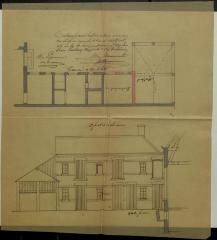 Tubbax H., Hof ter Duinen.  Steenweg Op Antwerpen.  Maken verdiep op achterbouw hovenierswoning, 31/1/1903
