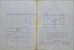 Van Aken (de kinderen), Buurtsteenweg van Zevendonk naar Schorvoort (nr. 92), bouwen huizing, 19/7/1904