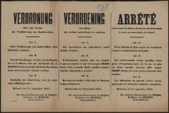 Verordening betreffend het verbod suikerbieten te voederen