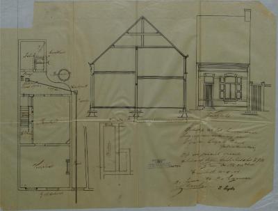 Luyckx P., Selderbosch - Nieuwstad Sectie R nr. 536 z, bouwen huizing, 1/10/1904