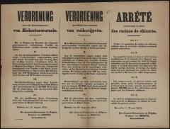 Verordening betreffend het aanslaan van suikerijpeën