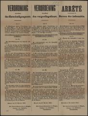 Verordening betreffend den vergoedingsdienst