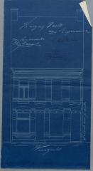 Pante-Verschelden Fr. staatsbaan van Turnhout naar Tilburg - linkerzijde - Patersstraat nrs. 199 en 181 Wijk Q nr. 77[]c, herbouwen woning, 22/8/1905