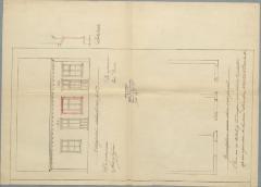 Diercken Henri, Otterstraat nr. 71 - Provinciale baan van Turnhout naar Mol, plaatsen vitrine, 9/5/1905