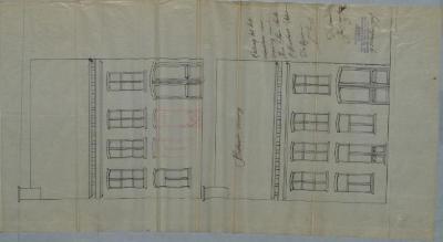 Smets-Claessens Frans, Otterstraat nr. 29 - Provinciale baan van Turnhout naar Mol, veranderingen aan voorgevel huis (veranderen raam in deur en deur in raam), 20/10/1905