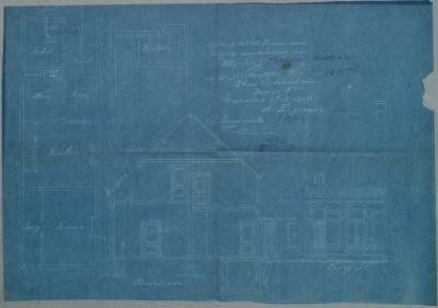 Janssen J.B., Sectie P nr. 274 (deel), bouwen huizing, 11/3/1907
