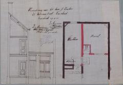 Baeten Jozef, Sint-Antoniusstraat nr. 29, veranderingen aan woning, 6/7/1908