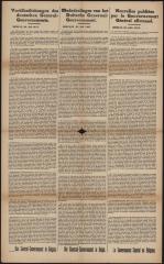 Mededeelingen van het Duitsche Generaal-Gouvernement